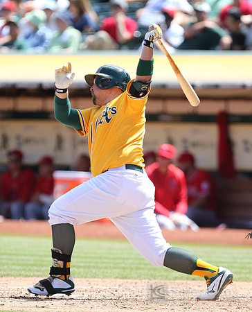 MLB: Los Angeles Angels at Oakland Athletics