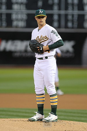 MLB: Texas Rangers at Oakland Athletics
