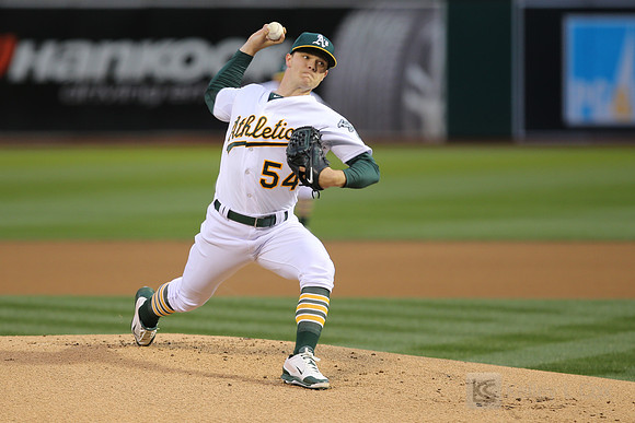 MLB: Texas Rangers at Oakland Athletics
