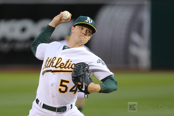 MLB: Texas Rangers at Oakland Athletics