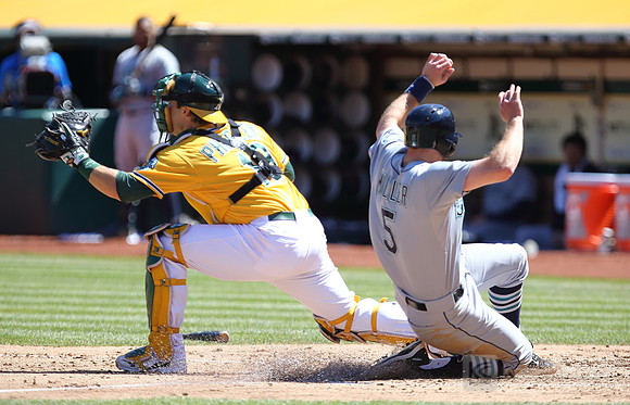 MLB: Seattle Mariners at Oakland Athletics