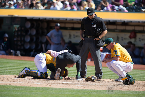MLB: Seattle Mariners at Oakland Athletics
