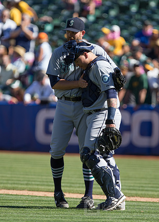 MLB: Seattle Mariners at Oakland Athletics