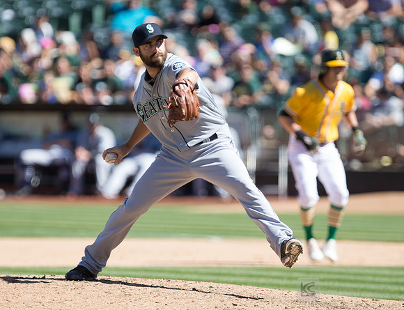 MLB: Seattle Mariners at Oakland Athletics