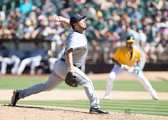 MLB: Seattle Mariners at Oakland Athletics