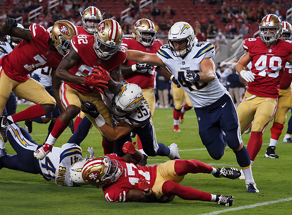 NFL: Los Angeles Chargers at San Francisco 49ers