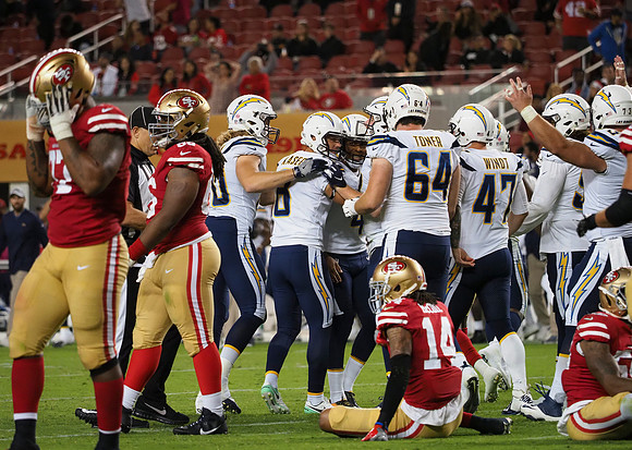 NFL: Los Angeles Chargers at San Francisco 49ers