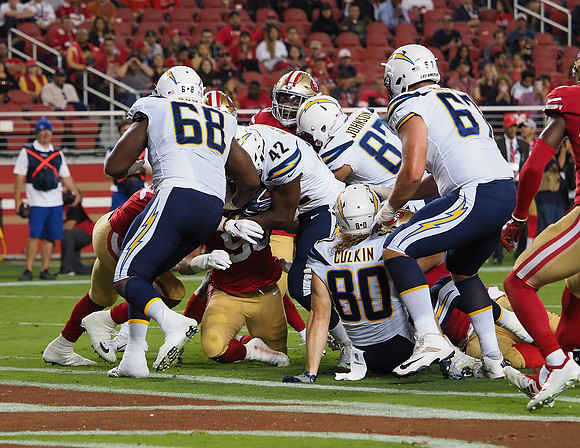 NFL: Los Angeles Chargers at San Francisco 49ers