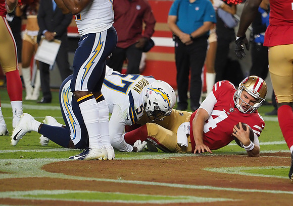 NFL: Los Angeles Chargers at San Francisco 49ers