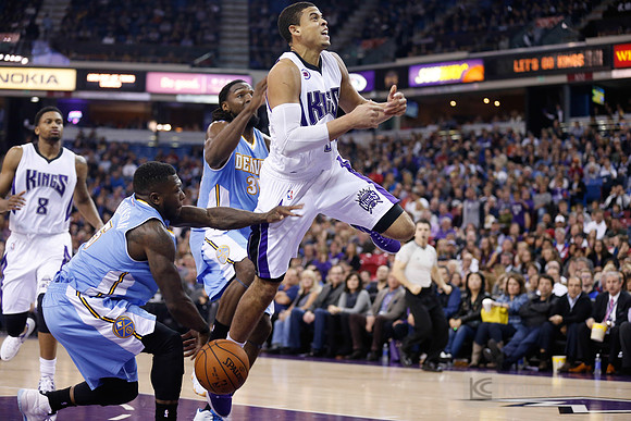 NBA: Denver Nuggets at Sacramento Kings