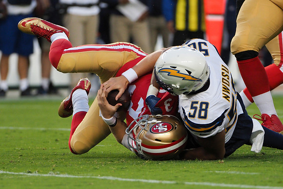 NFL: Los Angeles Chargers at San Francisco 49ers