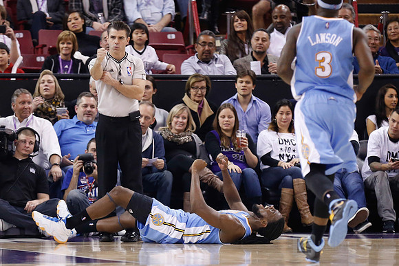 NBA: Denver Nuggets at Sacramento Kings