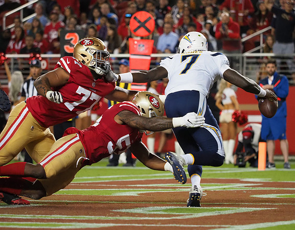 NFL: Los Angeles Chargers at San Francisco 49ers