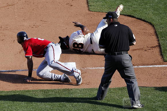 MLB: NLDS-Washington Nationals at San Francisco Giants