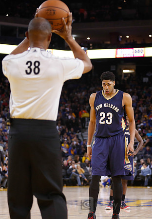 NBA: New Orleans Pelicans at Golden State Warriors