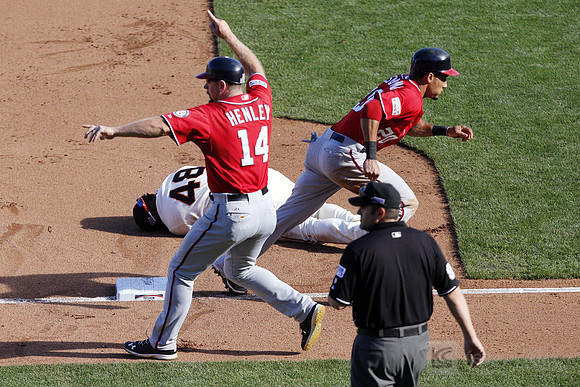 MLB: NLDS-Washington Nationals at San Francisco Giants