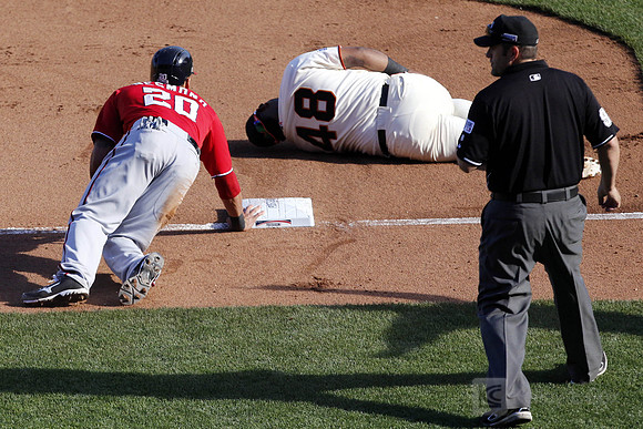 MLB: NLDS-Washington Nationals at San Francisco Giants