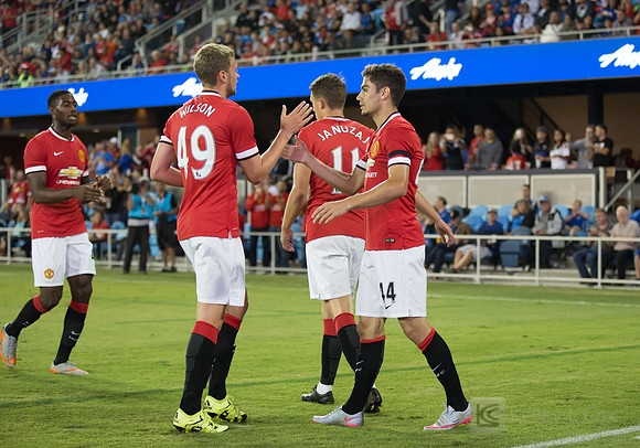Soccer: San Jose Earthquakes vs Manchester United