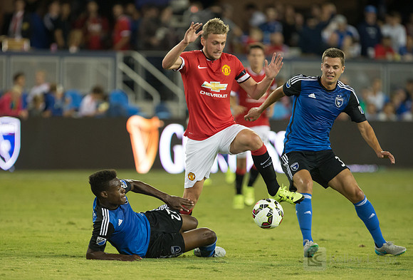 Soccer: San Jose Earthquakes vs Manchester United
