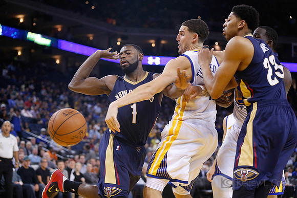NBA: New Orleans Pelicans at Golden State Warriors