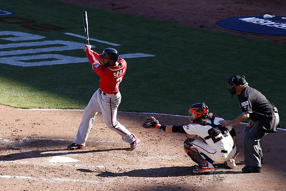 MLB: NLDS-Washington Nationals at San Francisco Giants
