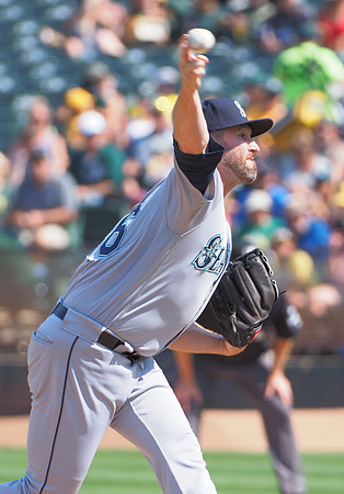 MLB: Seattle Mariners at Oakland Athletics