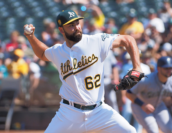 MLB: Seattle Mariners at Oakland Athletics