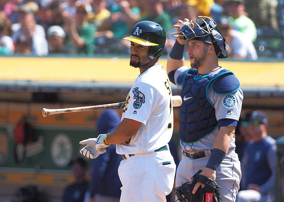 MLB: Seattle Mariners at Oakland Athletics