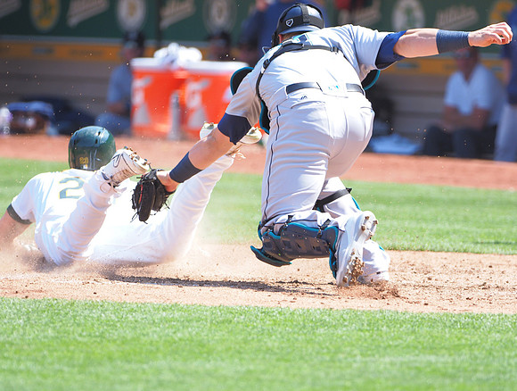 MLB: Seattle Mariners at Oakland Athletics