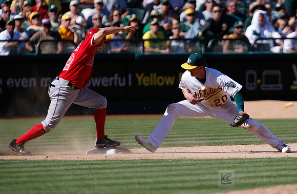 MLB: Los Angeles Angels at Oakland Athletics