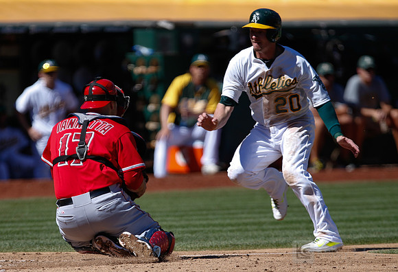 MLB: Los Angeles Angels at Oakland Athletics