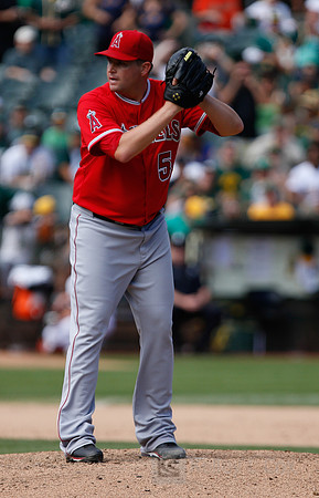 MLB: Los Angeles Angels at Oakland Athletics