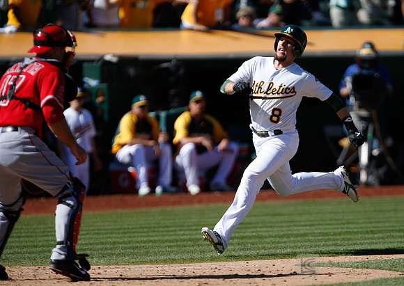 MLB: Los Angeles Angels at Oakland Athletics