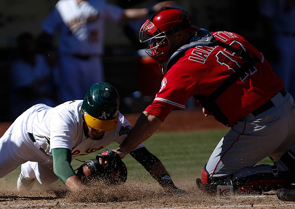MLB: Los Angeles Angels at Oakland Athletics