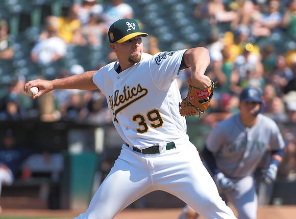 MLB: Seattle Mariners at Oakland Athletics