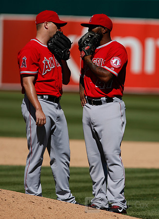 MLB: Los Angeles Angels at Oakland Athletics