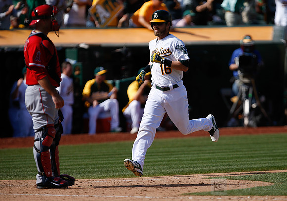 MLB: Los Angeles Angels at Oakland Athletics