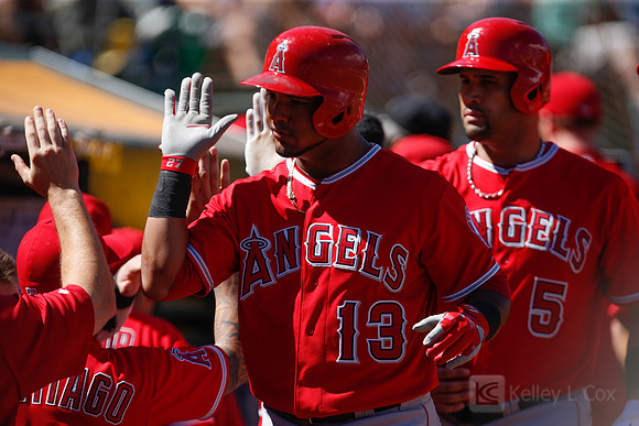 MLB: Los Angeles Angels at Oakland Athletics