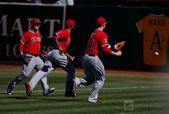 MLB: Los Angeles Angels at Oakland Athletics