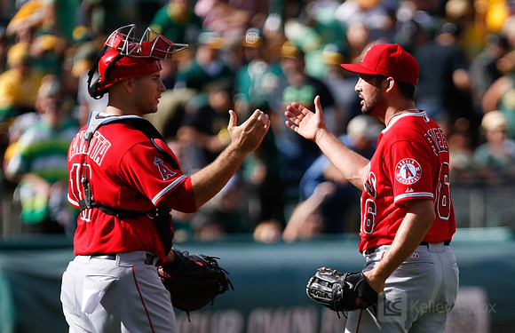 MLB: Los Angeles Angels at Oakland Athletics