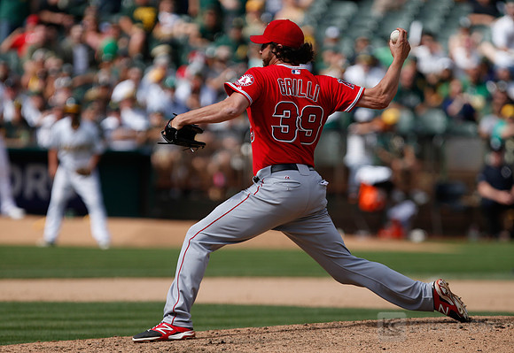 MLB: Los Angeles Angels at Oakland Athletics