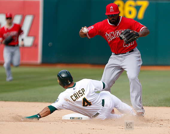 MLB: Los Angeles Angels at Oakland Athletics