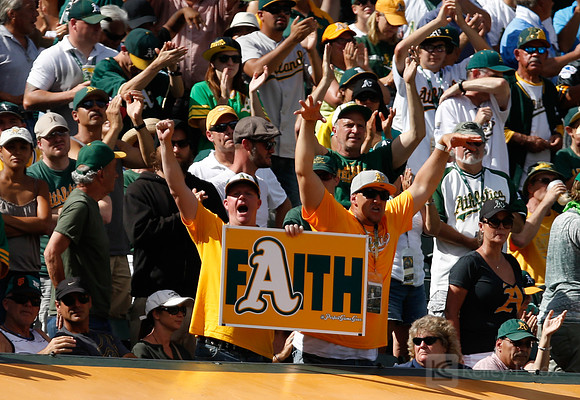 MLB: Los Angeles Angels at Oakland Athletics