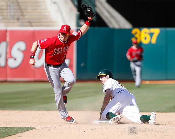 MLB: Los Angeles Angels at Oakland Athletics