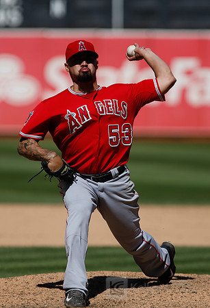 MLB: Los Angeles Angels at Oakland Athletics