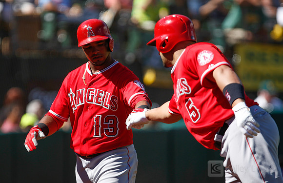 MLB: Los Angeles Angels at Oakland Athletics