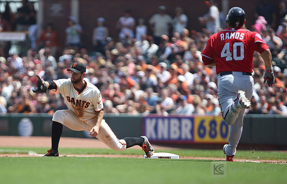 MLB: Washington Nationals at San Francisco Giants
