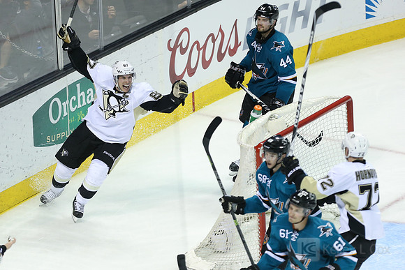 NHL: Pittsburgh Penguins at San Jose Sharks