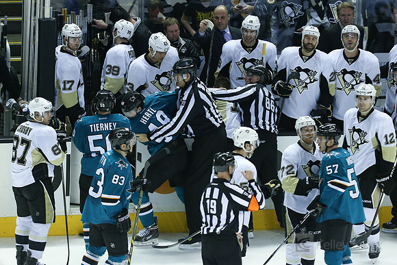 NHL: Pittsburgh Penguins at San Jose Sharks