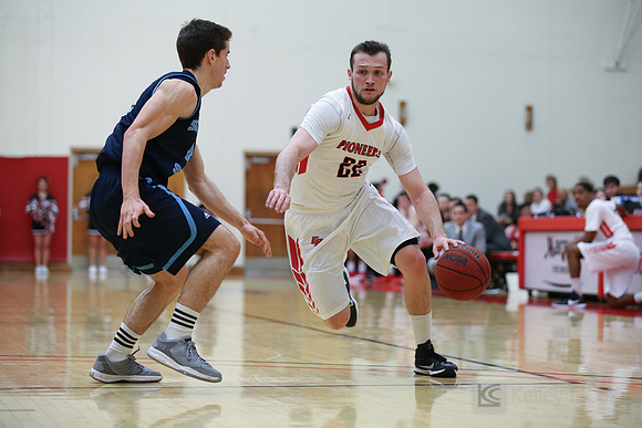 Cal State East Bay Pioneers guard Cody Kale (22)